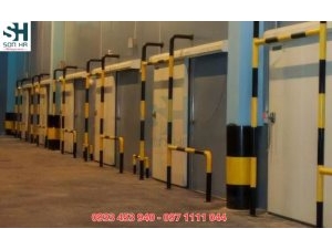 Cửa trượt kho lạnh tại Long An – Giải pháp tối ưu từ Sơn Hà