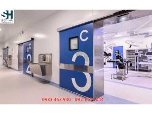 Cửa tự động phòng sạch Cần Thơ cho hệ thống y tế chuyên nghiệp