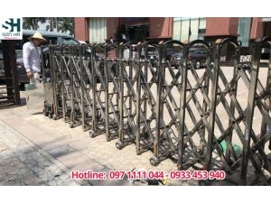 Chi tiết quy trình sửa chữa cổng xếp tại KCN Long Bình 